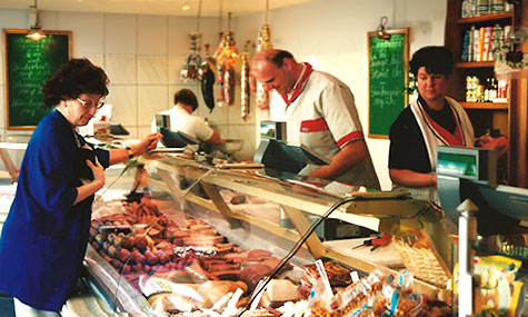 Die Ladeneinrichtung nach dem Umbau